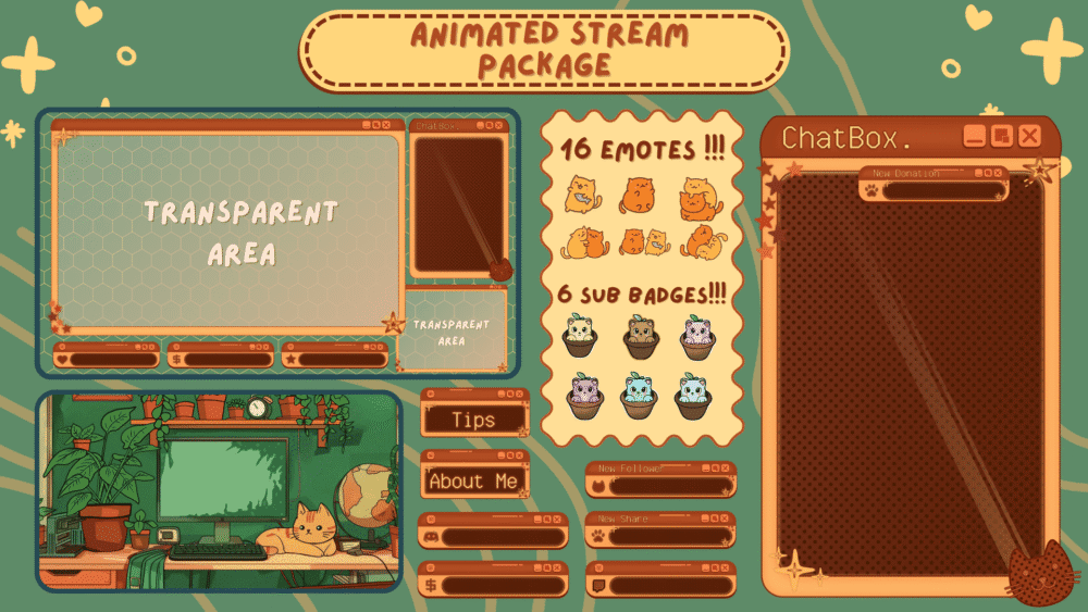 Retro - Animated Stream Overlay