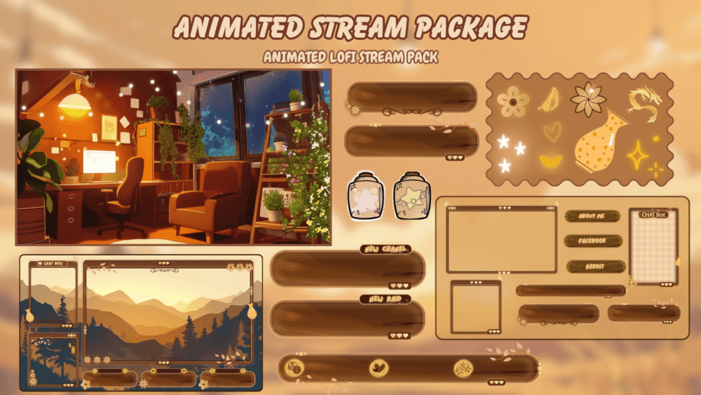 Serenity - Animated Stream Package