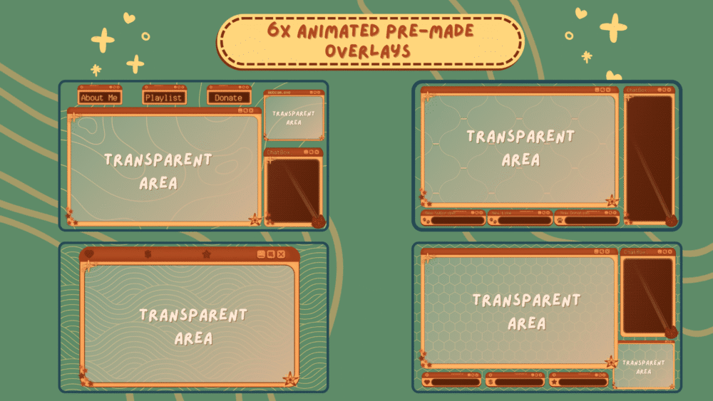 Retro - Animated Stream Overlay