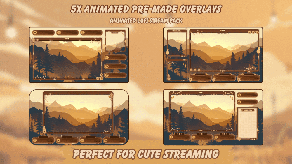 Serenity - Animated Stream Package