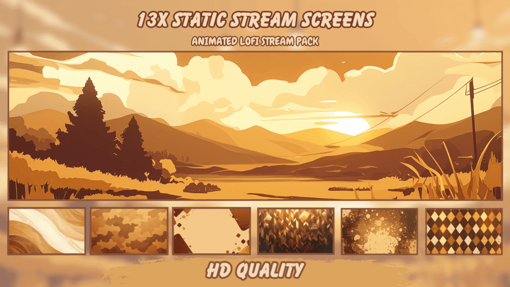 Serenity - Animated Stream Package