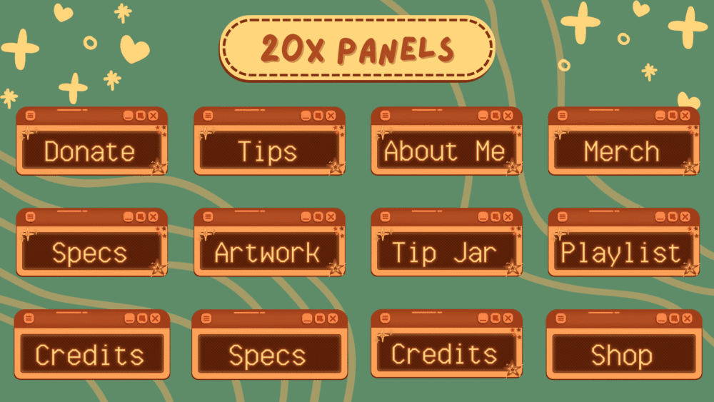 Retro - Animated Stream Overlay