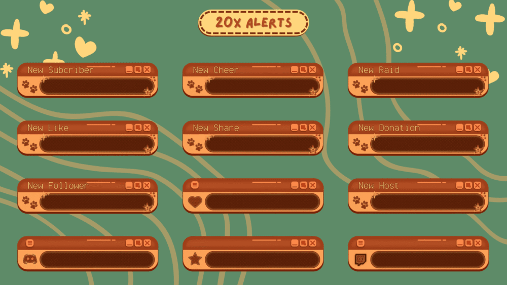 Retro - Animated Stream Overlay