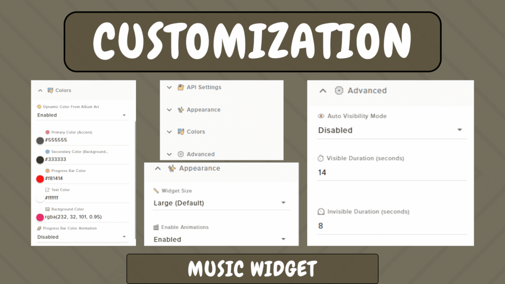 Spotify Music - Twitch widgets