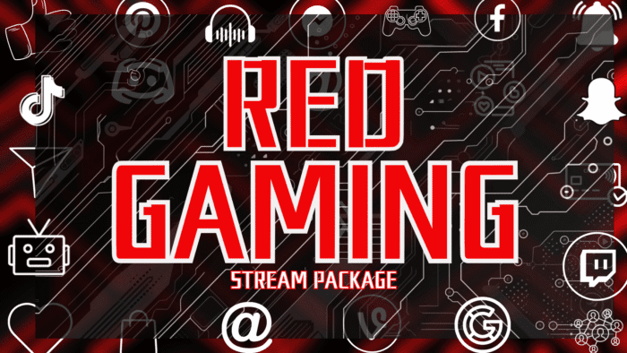 Gamer - Stream Package (Red)