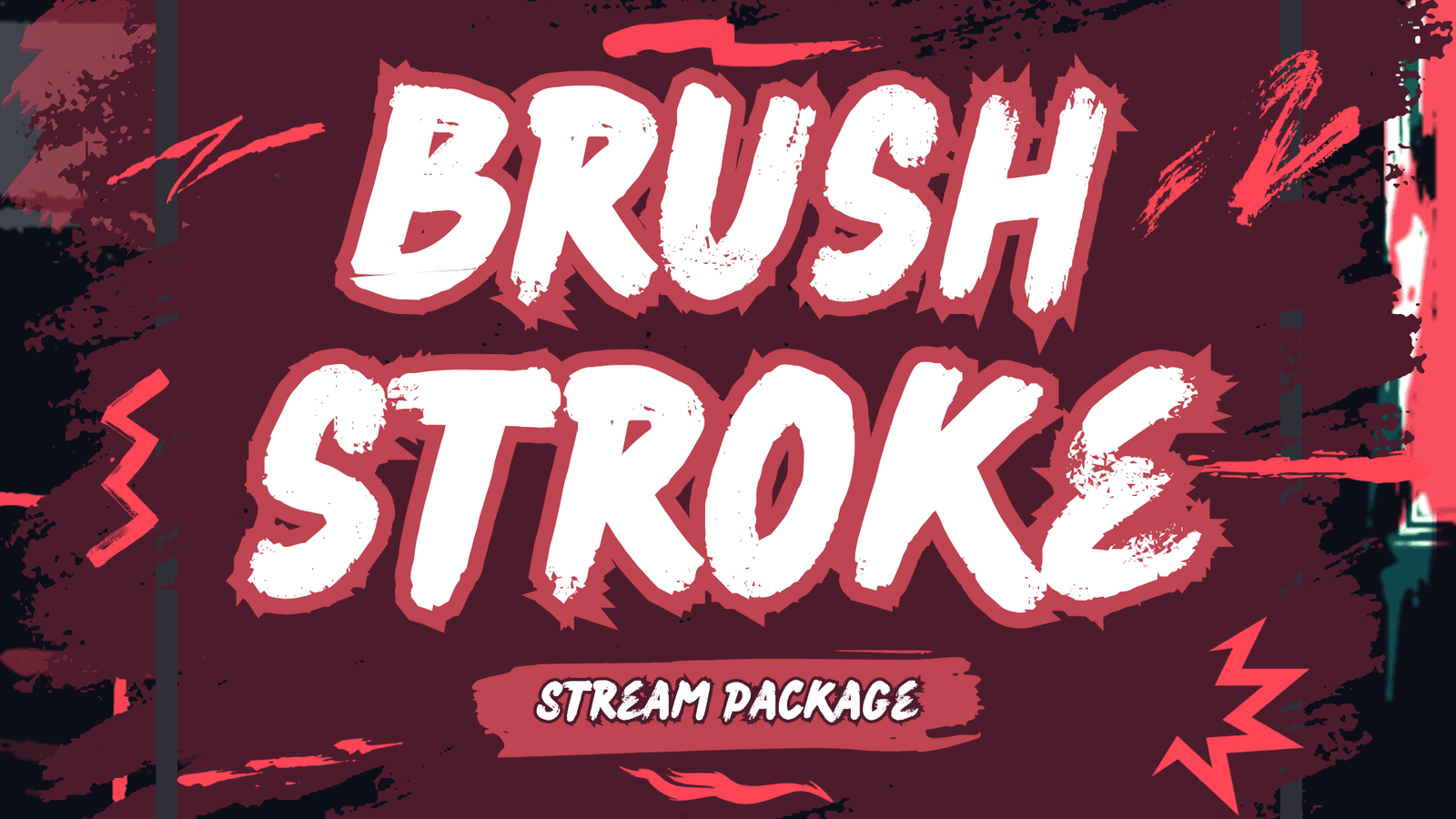 Brush Stroke Stream Package - GreatOverlays