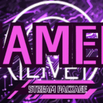 Gamer Stream Package (Purple )- GreatOverlays