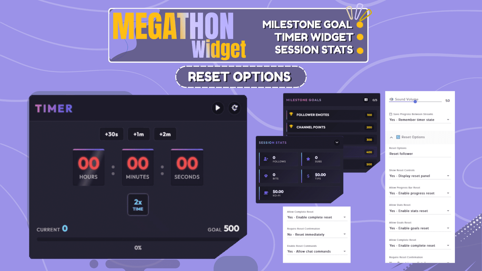 MegaThon - Twitch Widget