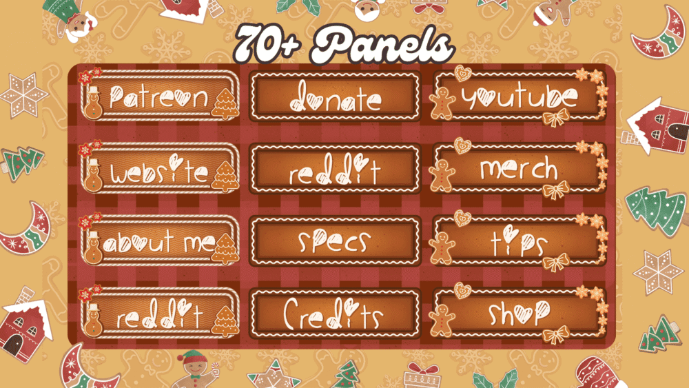 Gingerbread Christmas - Stream Package