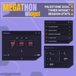 Megathon Twitch Widget