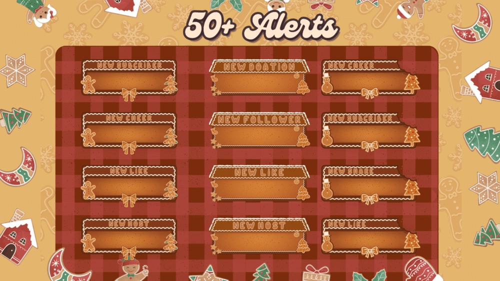Gingerbread Christmas - Stream Package