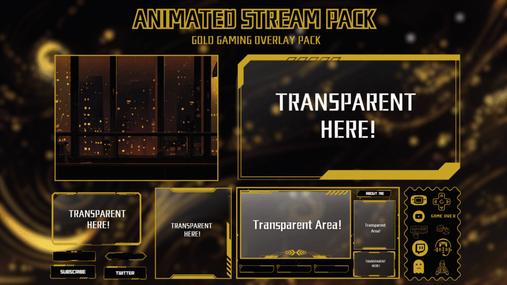 Gamer - Stream Package (Gold)