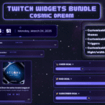 Galactic Grace Twitch Widget Bundle