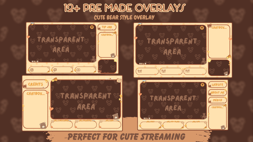 Cute Bear - Stream Package
