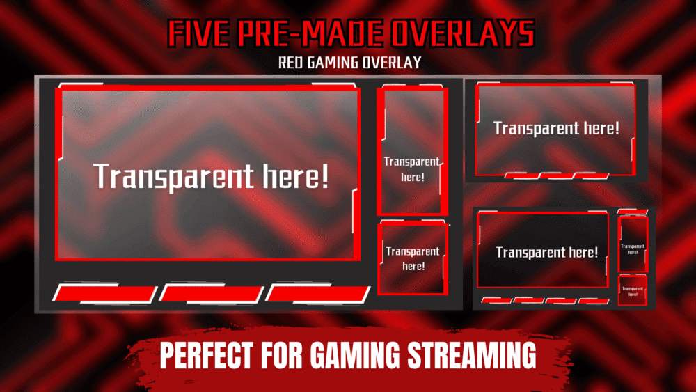 Gamer - Stream Package (Red)
