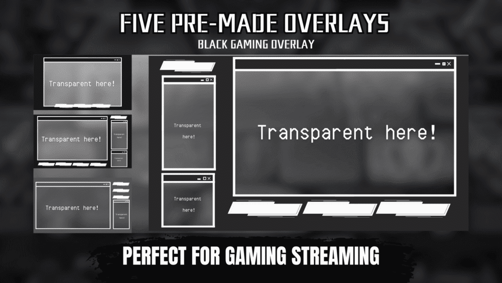 Gamer - Stream Package (Black)