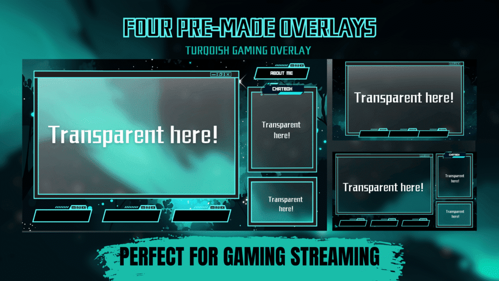 Gamer - Stream Package (Turquoise)