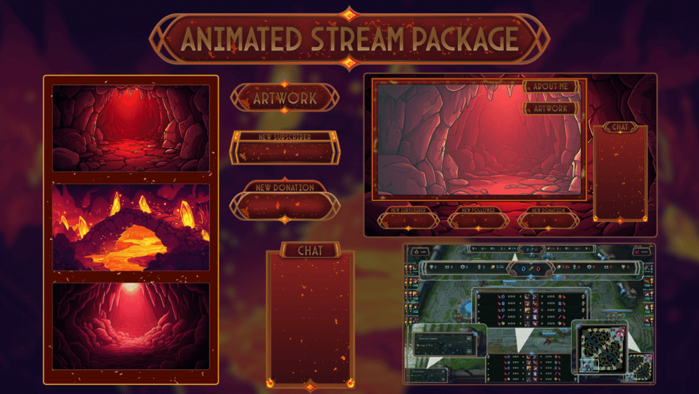 League of Legend -Stream Package