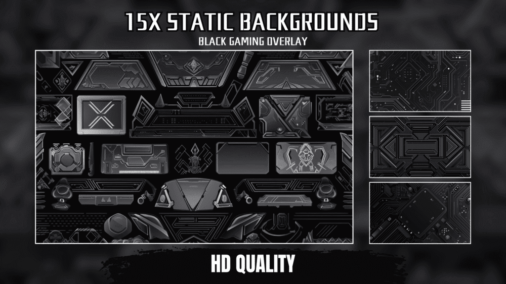 Gamer - Stream Package (Black)