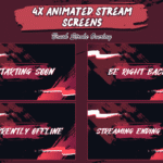Brush Stroke Stream Package - GreatOverlays