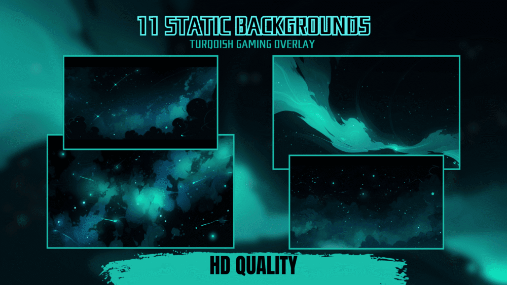 Gamer - Stream Package (Turquoise)