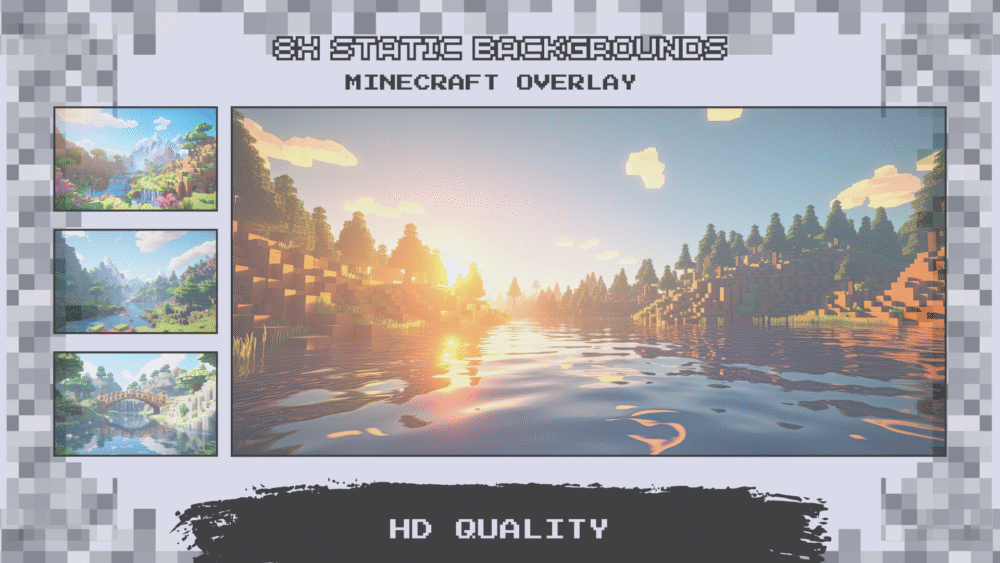 Minecraft - Animated Stream Package