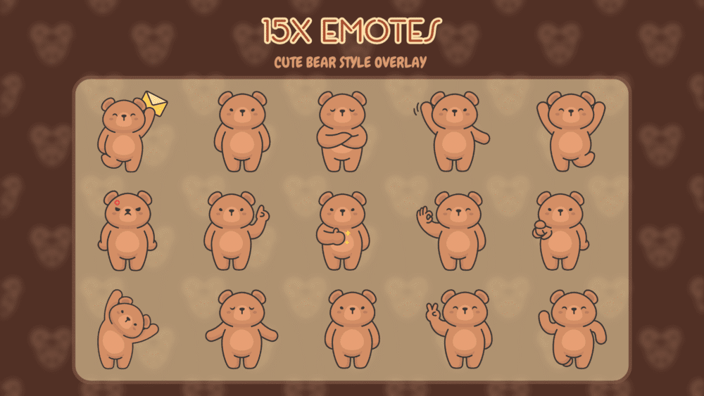Cute Bear - Stream Package