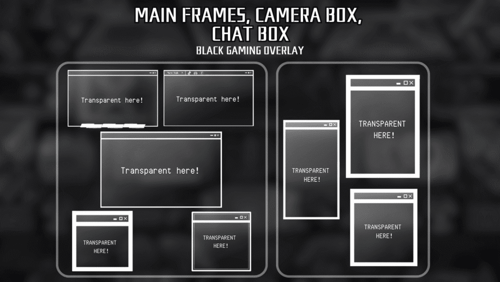 Gamer - Stream Package (Black)
