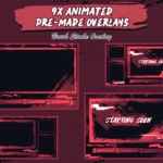 Brush Stroke Stream Package - GreatOverlays