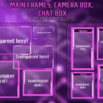 Gamer Stream Package (Purple )- GreatOverlays