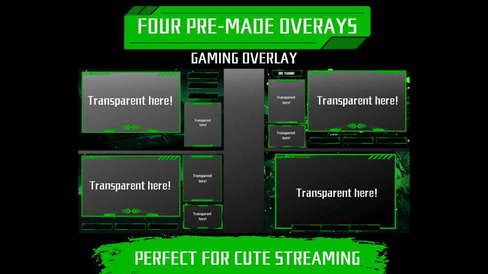 Gamer - Stream Package (GREEN)