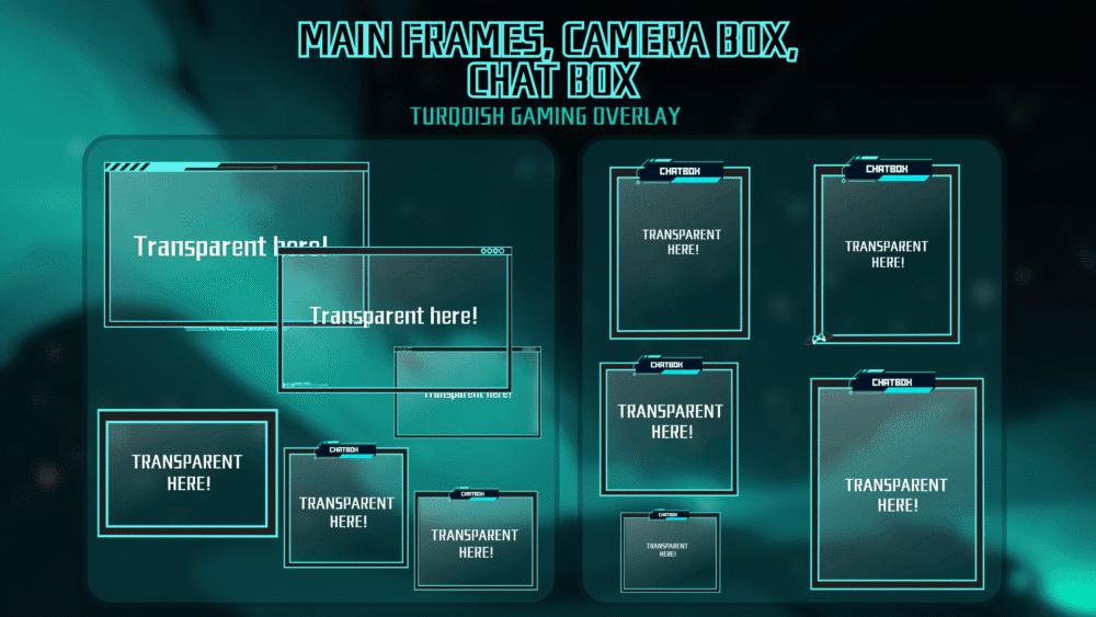 Gamer - Stream Package (Turquoise)