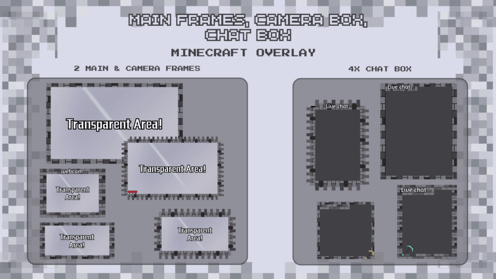 Minecraft - Animated Stream Package