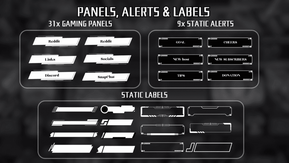 Gamer - Stream Package (Black)