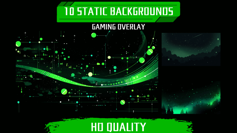 Gamer - Stream Package (GREEN)