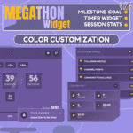 Megathon Twitch Widget