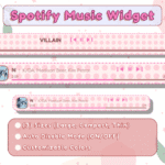 Widget Bundle Music Widget Date And time Widget Goalbar Widget