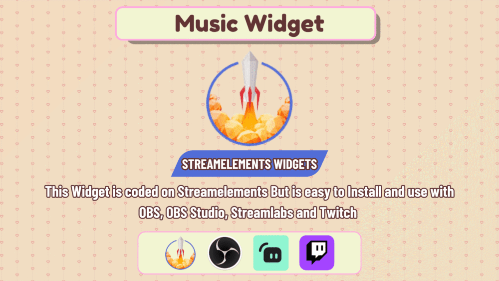 Lofi Spotify Music Widget