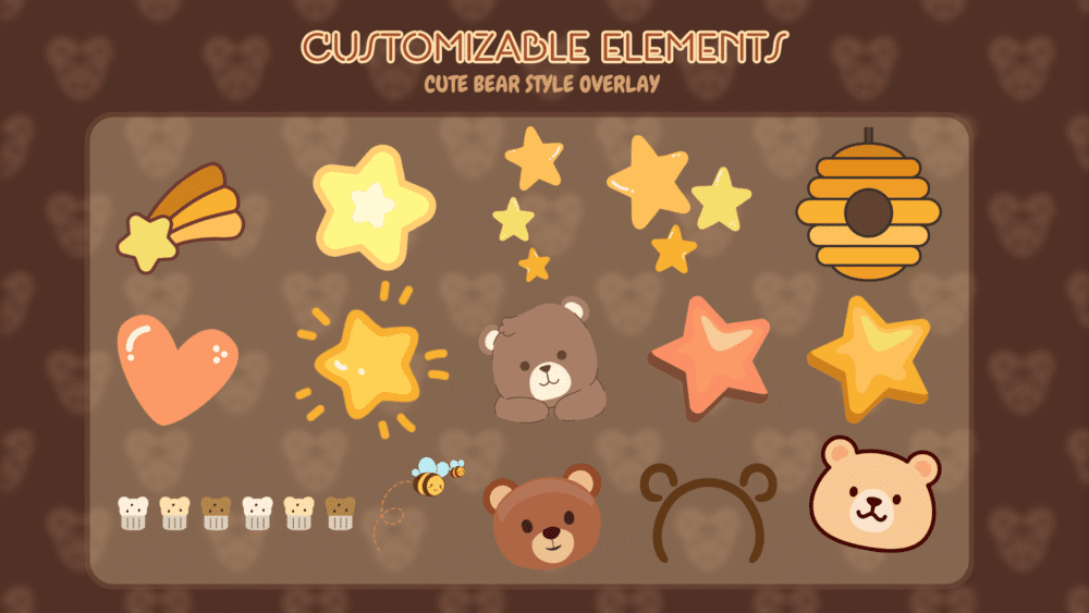 Cute Bear - Stream Package