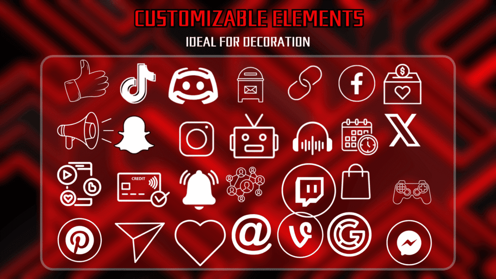 Gamer - Stream Package (Red)
