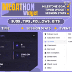 Megathon Twitch Widget
