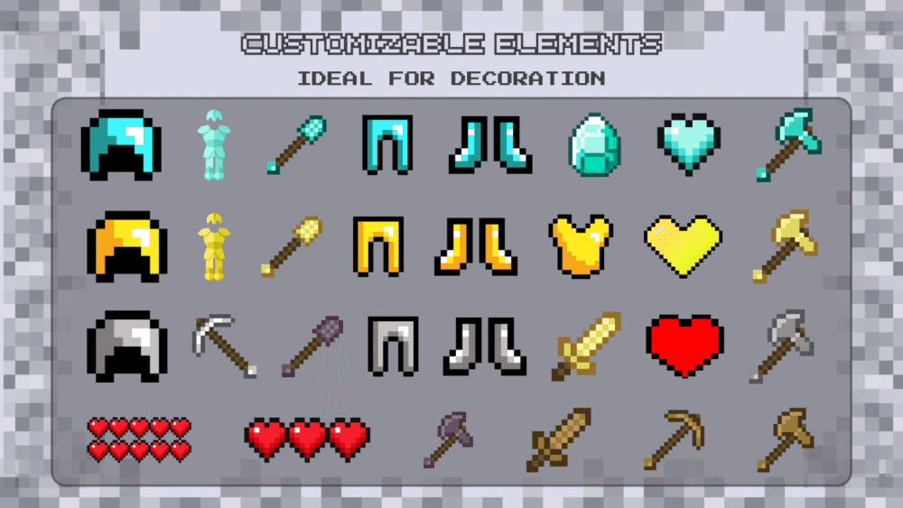 Minecraft - Animated Stream Package