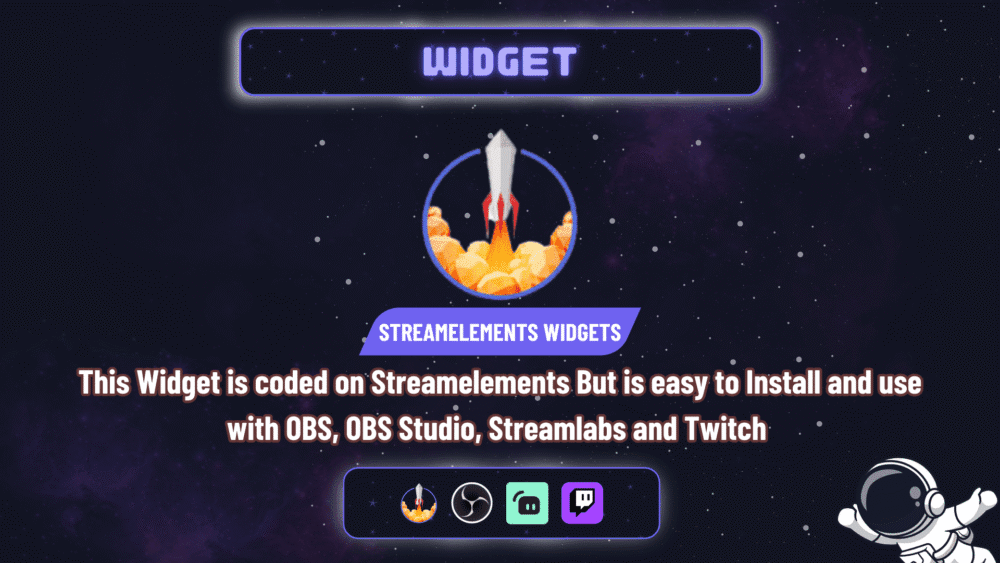 Galactic Grace Twitch Widget Bundle