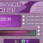 Task list Widget - To-Do List - Music widget