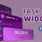 Task list Widget - To-Do List - Music widget