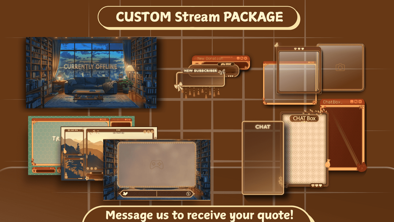 Custom VTuber Stream Package