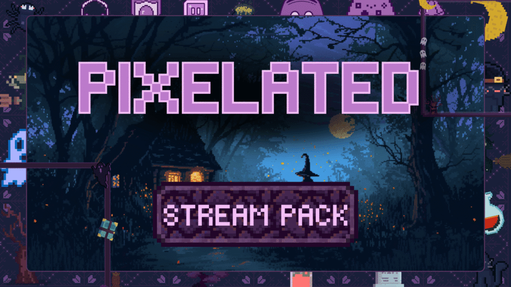 Pixelated - Twitch Overlay