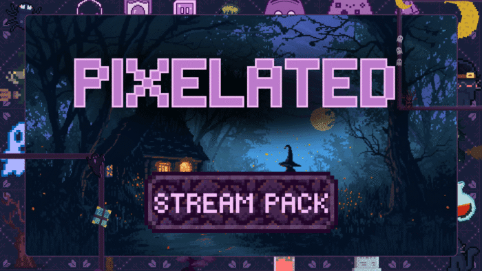 Pixelated - Twitch Overlay