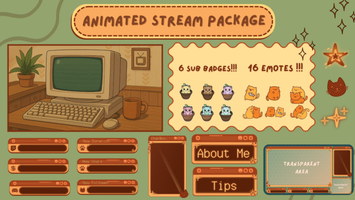 retro stream package