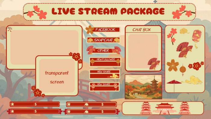 Japanese Traditional - Stream Package